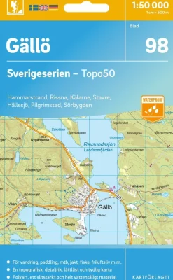 98 Gällö Sverigeserien Topo50