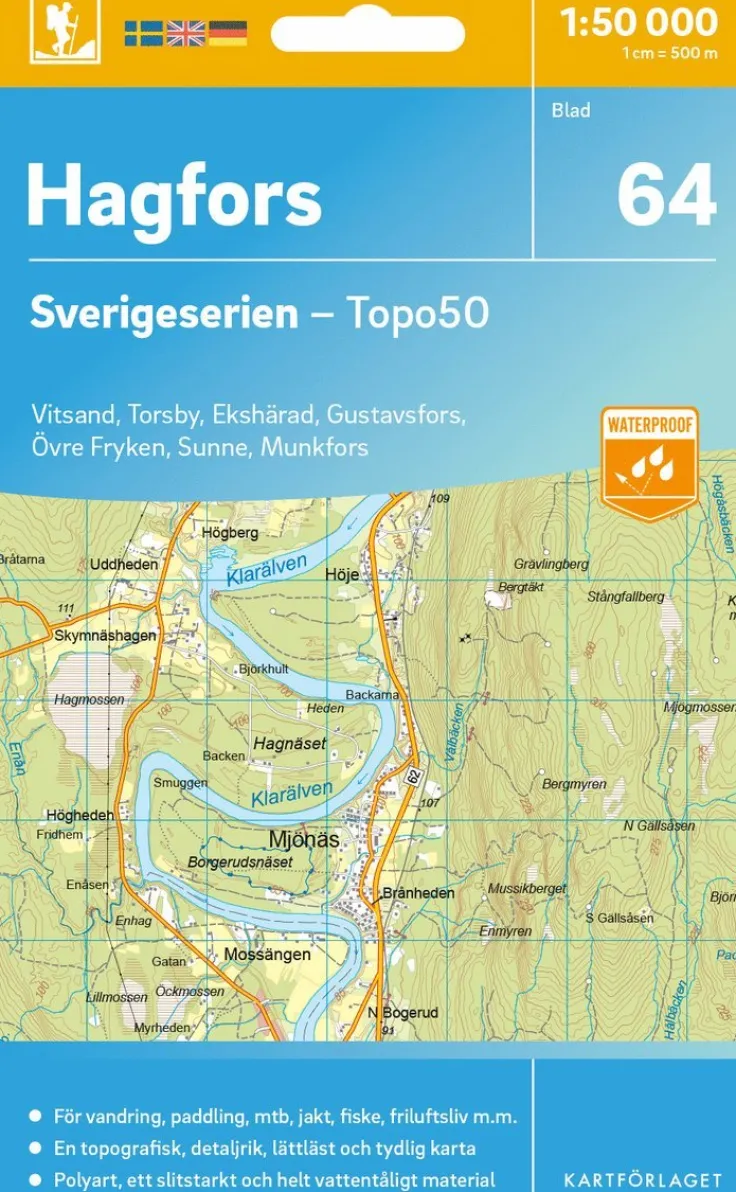 64 Hagfors Sverigeserien Topo50