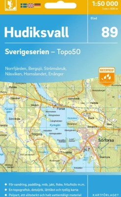 89 Hudiksvall Sverigeserien Topo50
