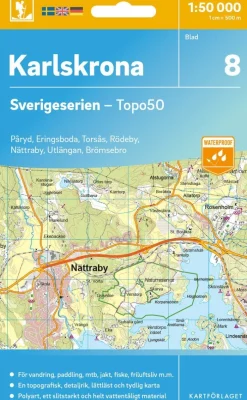 8 Karlskrona Sverigeserien Topo50