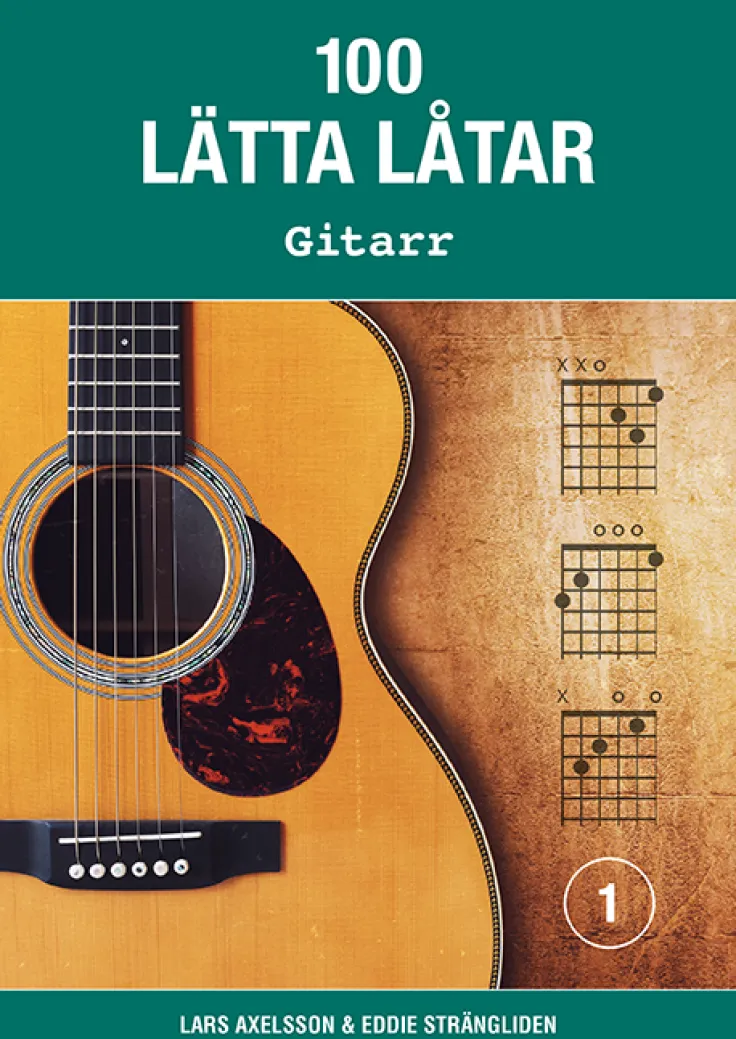 100 lätta låtar gitarr 1