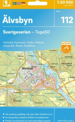 112 Älvsbyn Sverigeserien Topo50