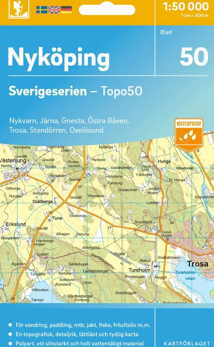 50 Nyköping Sverigeserien Topo50
