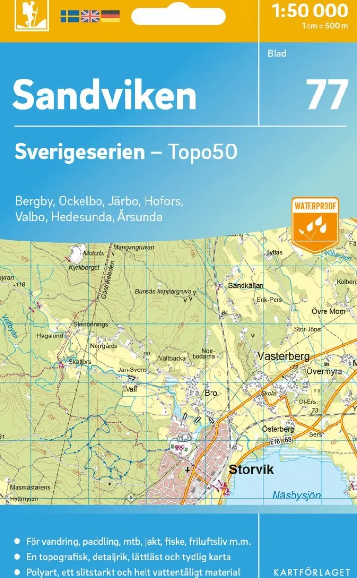 77 Sandviken Sverigeserien Topo50