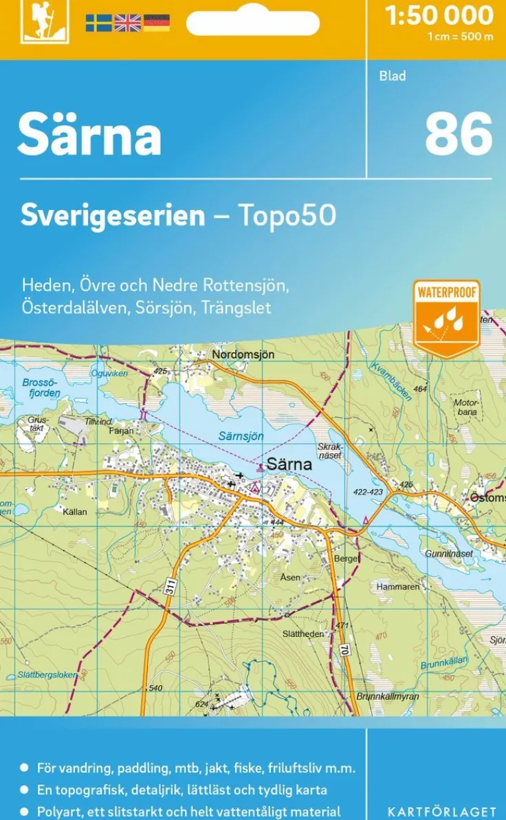 86 Särna Sverigeserien Topo50