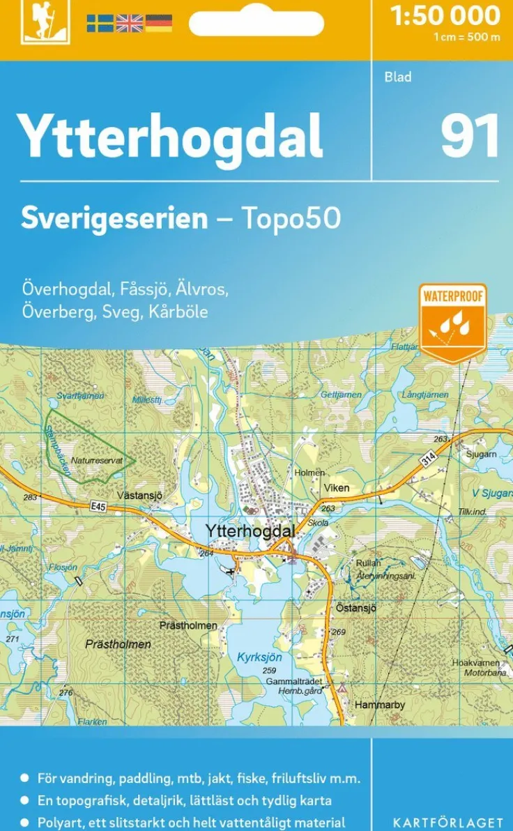 91 Ytterhogdal Sverigeserien Topo50