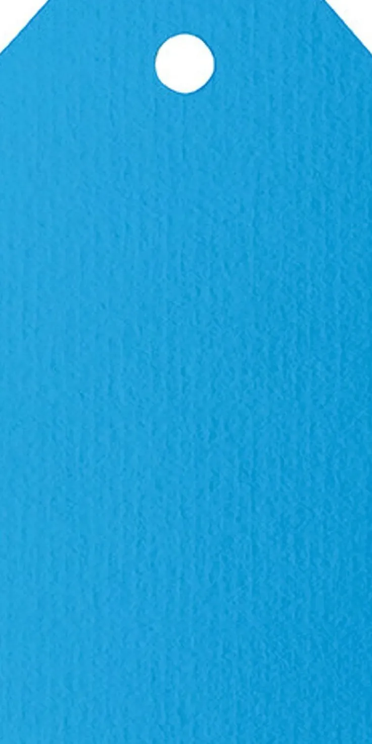 Adresskort 10-pack azurblå