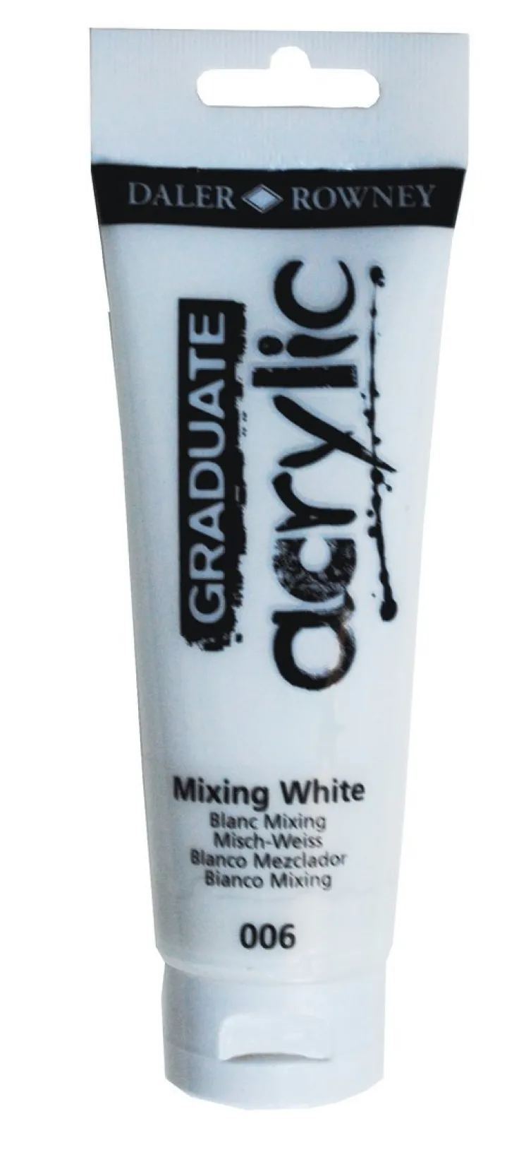 Akrylfärg Graduate 120ml blandningsvit