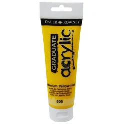 Akrylfärg Graduate 120ml Cadmium Yellow