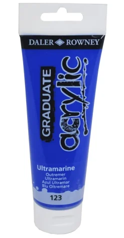 Akrylfärg Graduate 120ml ultramarin
