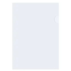 Aktmapp A4 0,12mm 10 st transparent