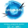 Akvarellblock A4 Graduate Aquarelle 250g 20 ark