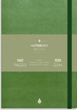 Anteckningsbok A5 Deluxe grön