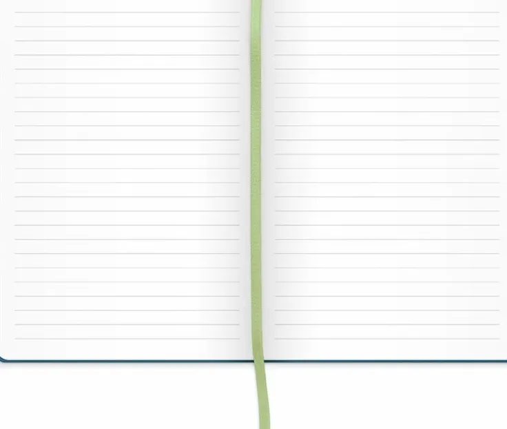 Anteckningsbok A5 Elsa Beskow Blåsippor och tussilago blå