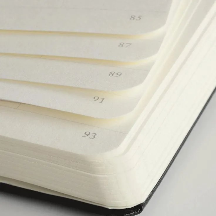 Anteckningsbok A5 Leuchtturm1917 dotted mjuk Black