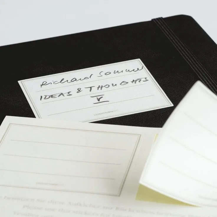 Anteckningsbok A5 Leuchtturm1917 dotted mjuk Black