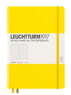Anteckningsbok A5 Leuchtturm1917 linjerad Lemon