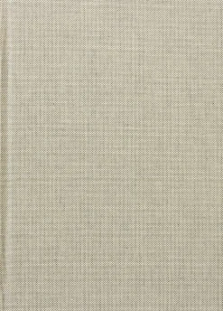 Anteckningsbok A5 linjerad textil beige