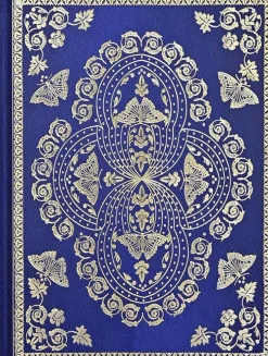 Anteckningsbok A5 linjerad Gilded Butterflies