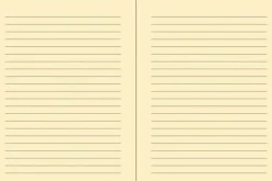 Anteckningsbok A5 linjerad Gilded Butterflies