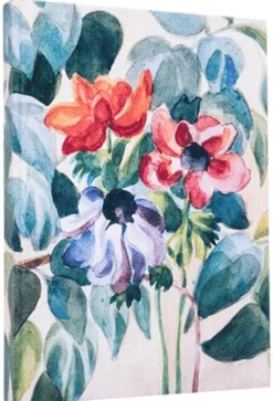 Anteckningsbok A5 linjerad Tulpaner