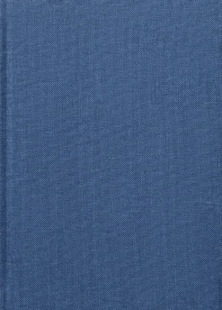 Anteckningsbok A5 linjerad textil blå