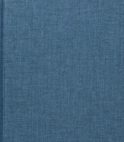 Anteckningsbok A5 linjerad textil blågrön