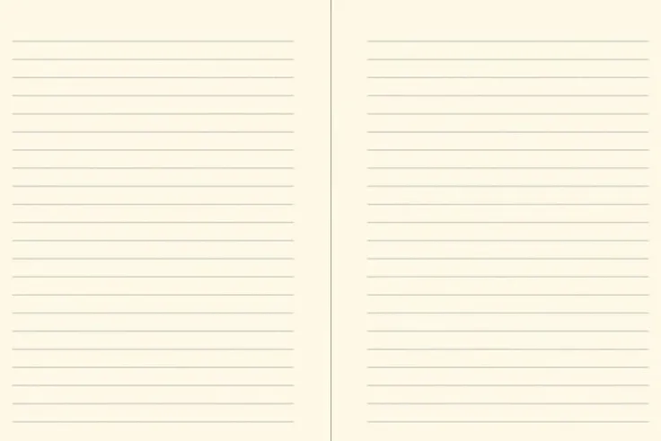 Anteckningsbok A5 linjerad Gilded Tree