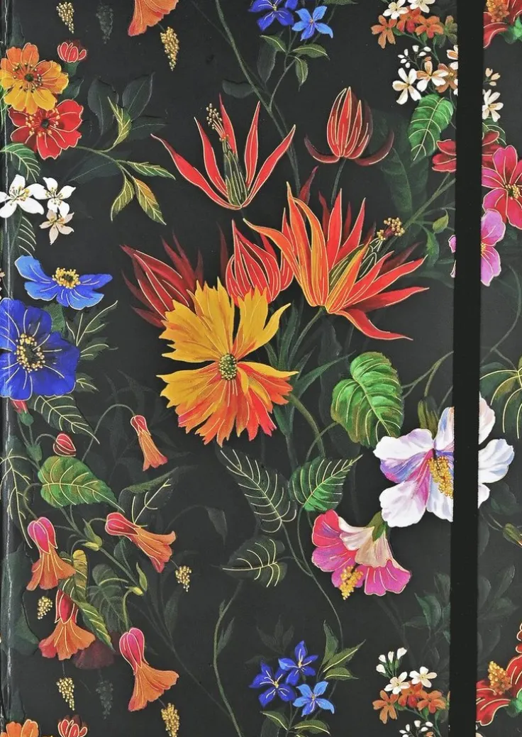 Anteckningsbok A6 linjerad Floral Paradise