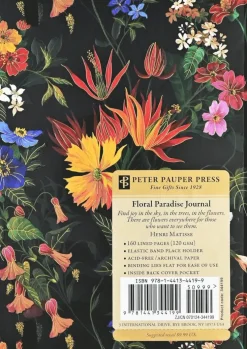 Anteckningsbok A6 linjerad Floral Paradise