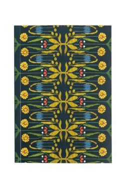 Anteckningsbok A6 mjukband - Carl och Karin Larsson : Kaninblomster