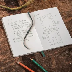 Anteckningsbok B6 Leuchtturm1917 Outlines dotted Signal Orange