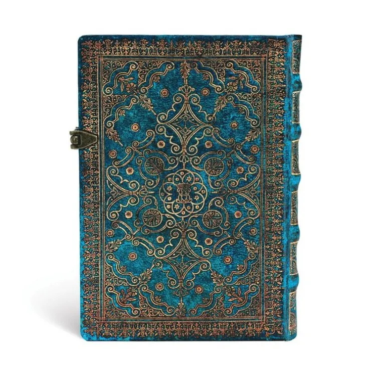 Anteckningsbok Paperblanks Midi linjerad - Azure