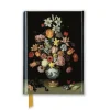 Anteckningsbok 15x11cm linjerad National Gallery: Bosschaert - Still life of Flowers