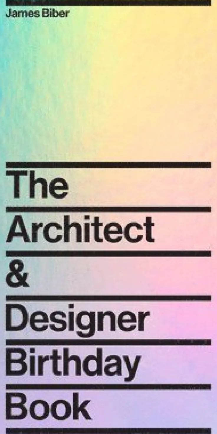 Architect and Designer Birthday Book