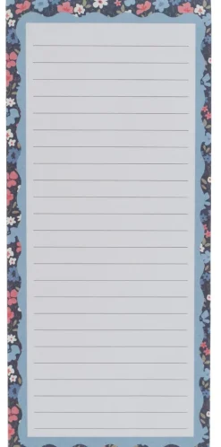 Att göra-lista med magnet småblom blå