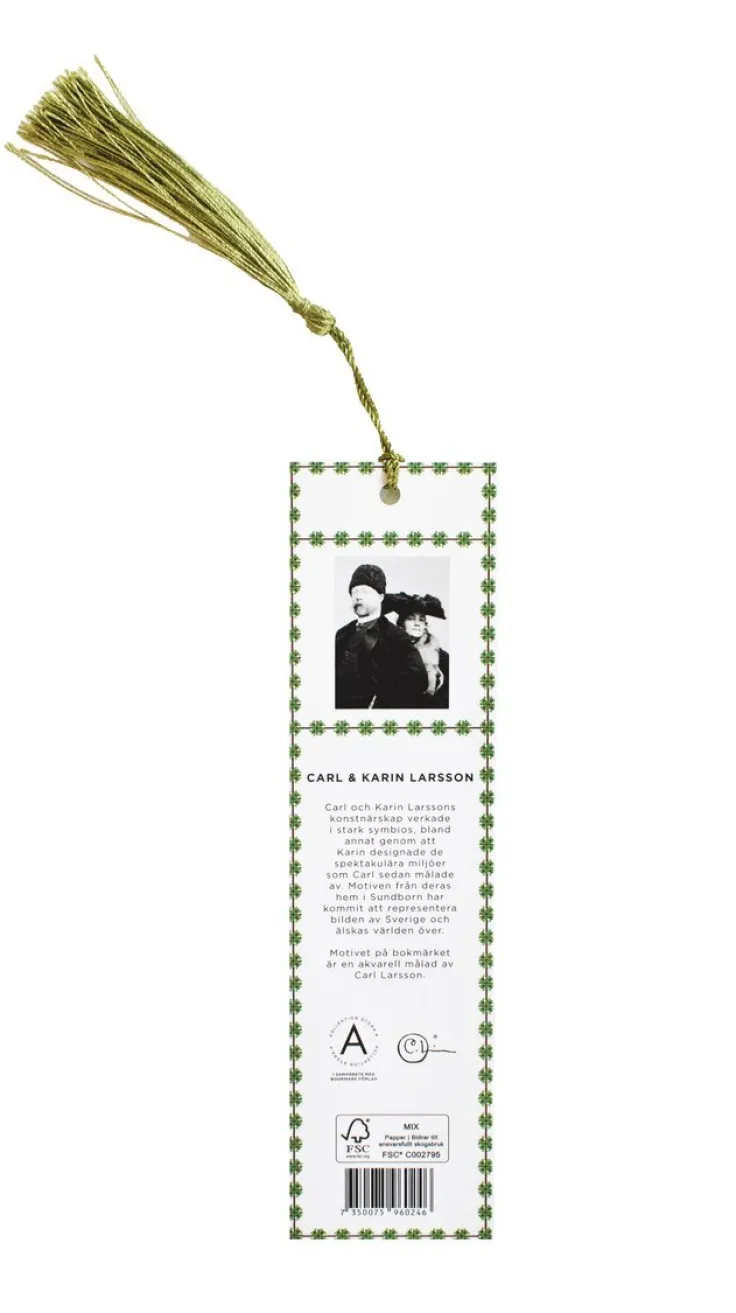 Bokmärke - Carl och Karin Larsson : Sommar i Sundborn