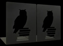 Bokstöd Uggla 2-pack