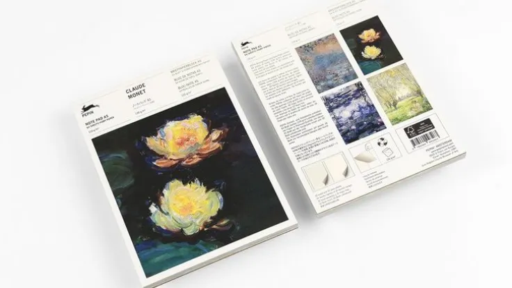 Brevpappersblock A5 - Claude Monet