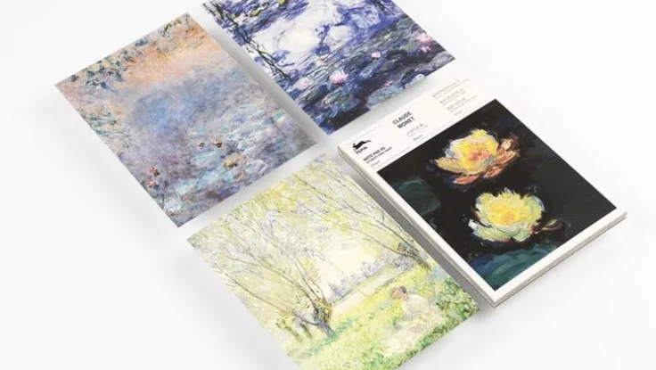 Brevpappersblock A5 - Claude Monet