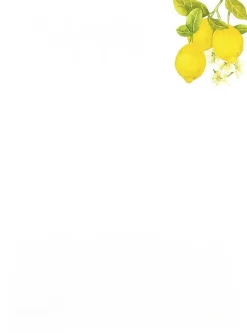 Brevpappersset - Amalfi Lemons