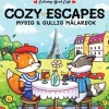 Cozy Escapes. Mysig och gullig Cozy Coloring målarbok från Coloring Book Cafe