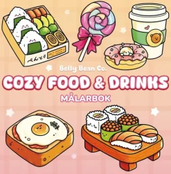 Cozy food & drinks : målarbok