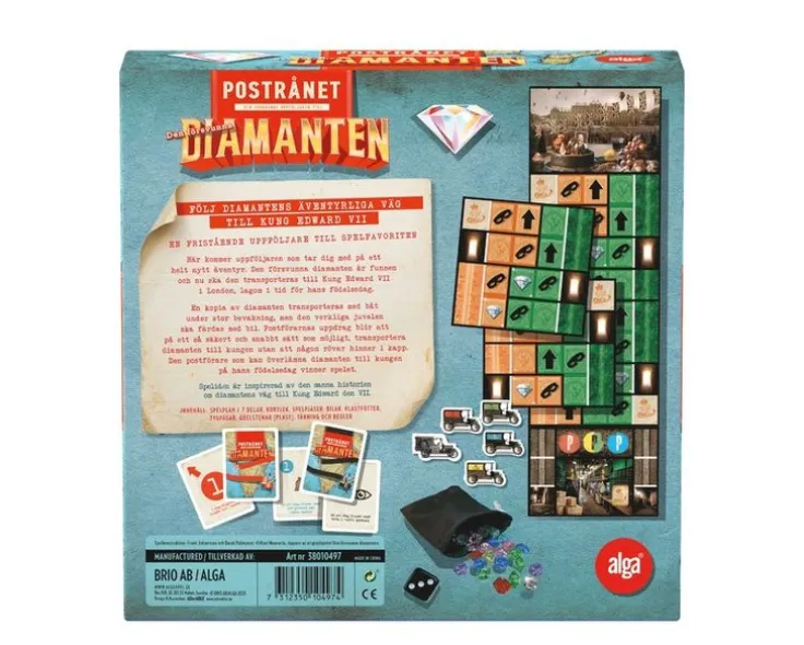 Den försvunna diamanten Postrånet