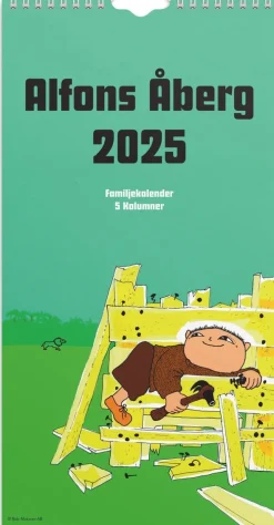 Familjekalender 2025 Alfons Åberg