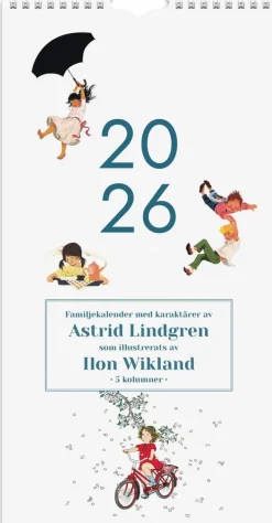 Familjekalender 2026 Ilon Wikland