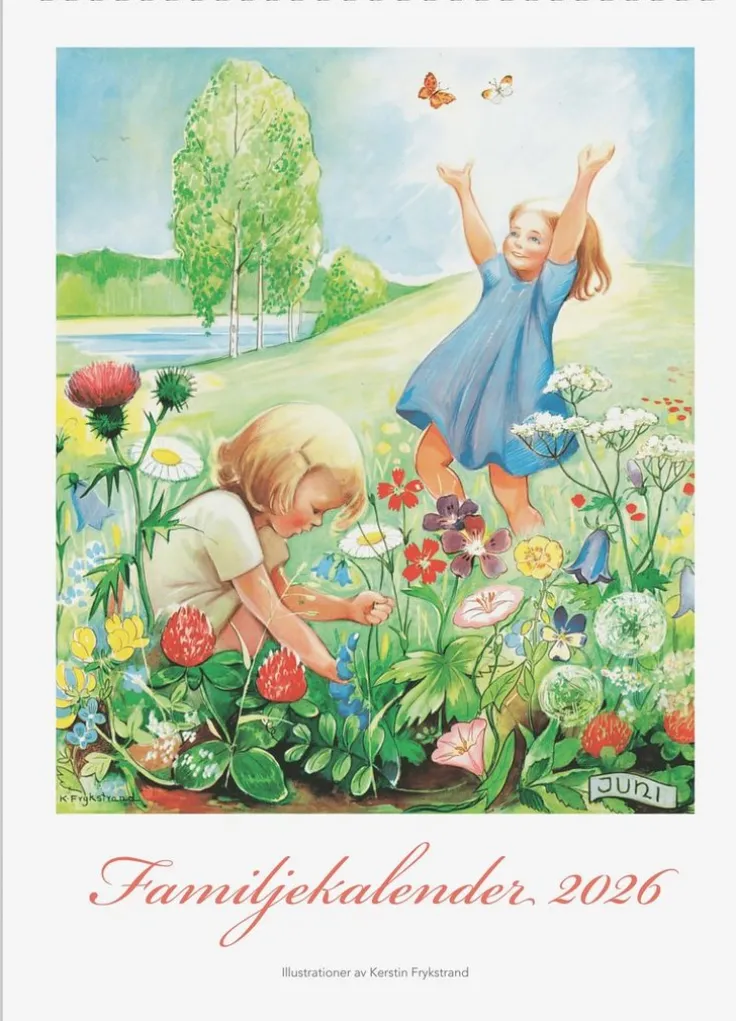 Familjekalender 2026 Kerstin Frykstrand
