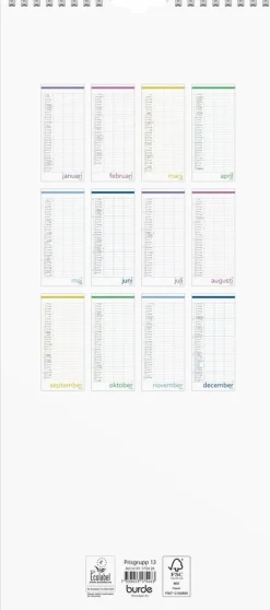 Familjekalender 2026 Lilla Familjekalendern