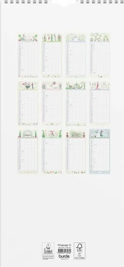 Familjekalender 2026 Magic Garden