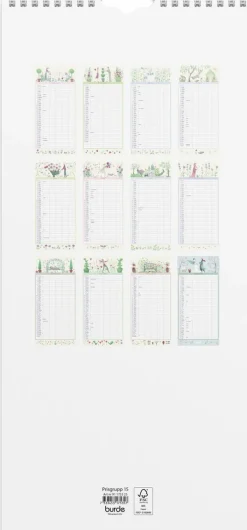 Familjekalender 2025 Magic Garden